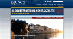 Desktop Screenshot of honorscollege.uncg.edu