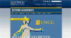 Desktop Screenshot of beyondacademics.uncg.edu