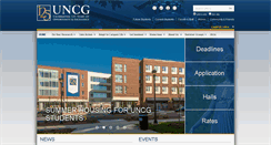 Desktop Screenshot of hrl.uncg.edu