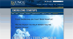 Desktop Screenshot of entrepreneur.uncg.edu