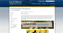 Desktop Screenshot of emg.uncg.edu