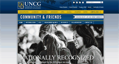 Desktop Screenshot of communityengagement.uncg.edu